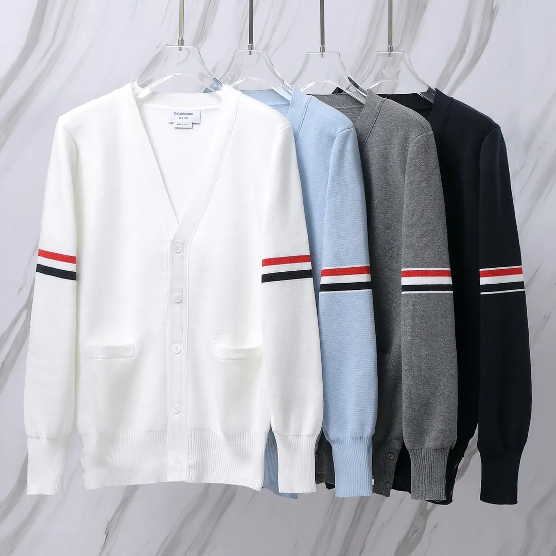 ：M 03（TBClassic ） THOM BROWNE .TBClassic Breathable Same Style ：White/Navy Blue /Gray/ Blue Size：1/2/3/4